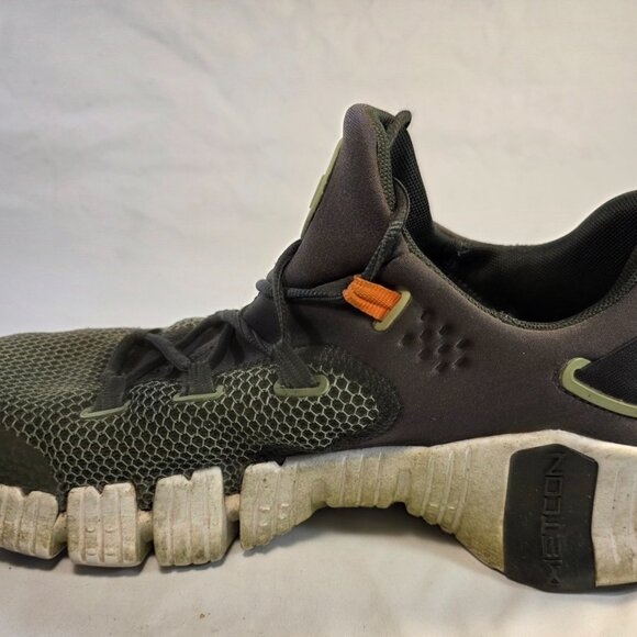 Nike Men\'s Free Metcon 4 Size 14 Cargo Khacki Safety Orange CT3886-301 main image 9